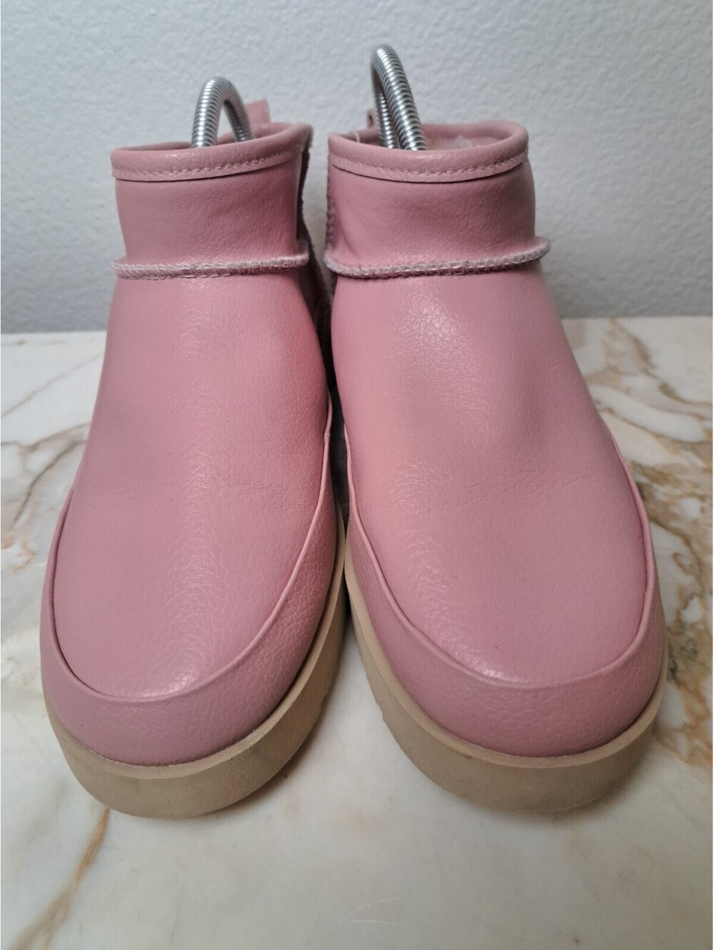 Ugg Classic Sugar Ultra Mini 9 Pink Leather 💗